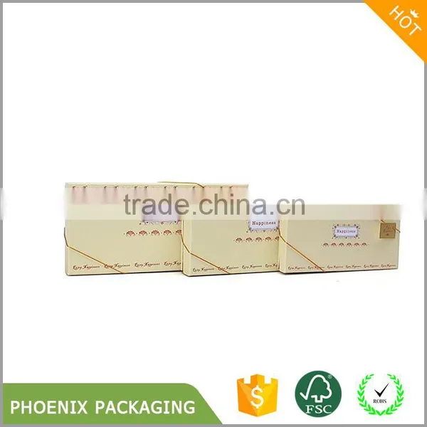 Luxury Cardboard Chocolate Box/paper Gift Packaging With Lid photo-4
