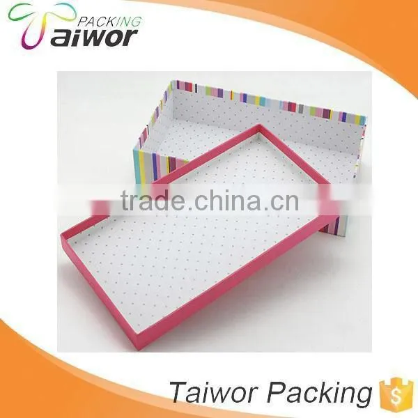 Wholesale Fancy Custom Printing Paper Gift Box With Lid photo-2