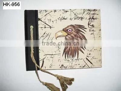 Animal Theme Handmade Paper Photo Albums for Home Stores, Paper Stores, Gift Stores, Promotions