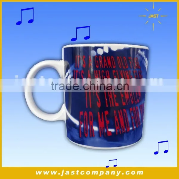 Christmas Designed Waist Drum-shaped Ceramic Mug photo-6