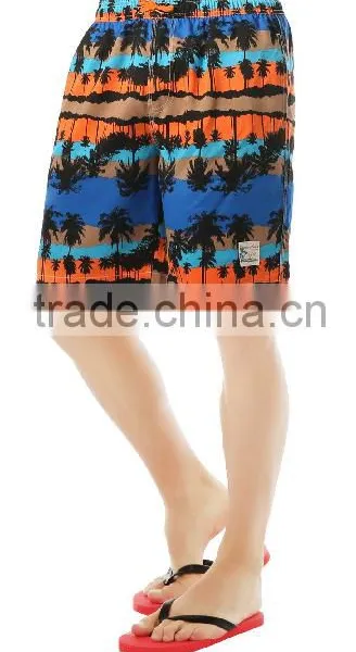 Sublimation Printed Beach Shorts Board Shorts for Men Polyester Swimwear & Underwear Good Price on Sale photo-4