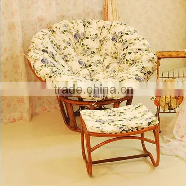 Custom Outdoor Wicker Papasan Chair Cushion photo-6