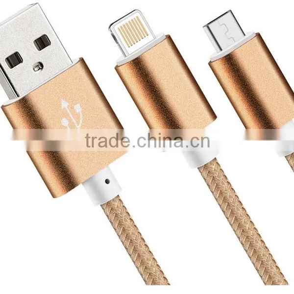 Nylon Braided Usb Cable Data Charging Universal USB 3.0 Braided Cable For Type-c Nylon Line and Metal Plug USB photo-2