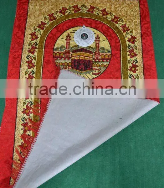 Worship Blanket With Compass for Muslim photo-2