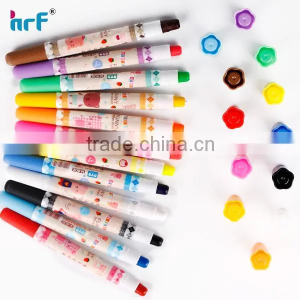 Korean Stationery Bright Color Highlighter Gel Stick/Gel Stick Crayon