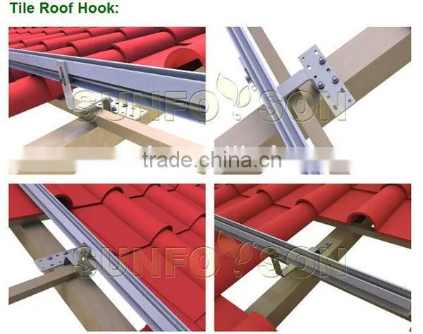 Solar Energy Products Home Solar System pv Mounting Brackets photo-5