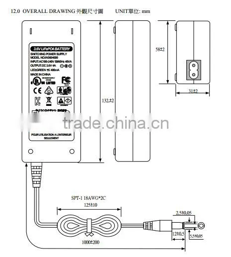 New Factory Price Charger for 4series Cell LiFePO4 Battery Pack