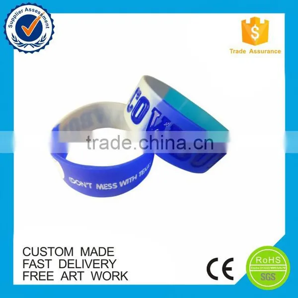 Factory Directly Selling Cheap Customize Printing 1 Inch Silicone Wristbands photo-5