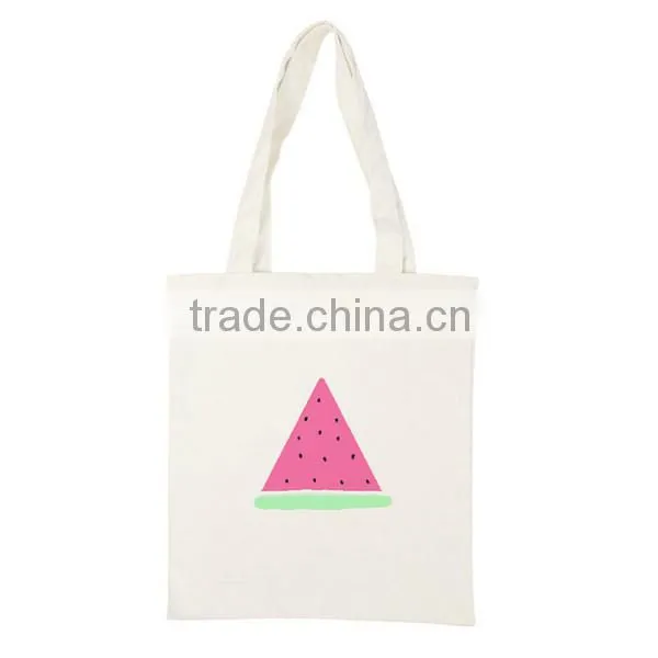100% Recycled Handled Style Canvas Shopping Bag With no Gusset