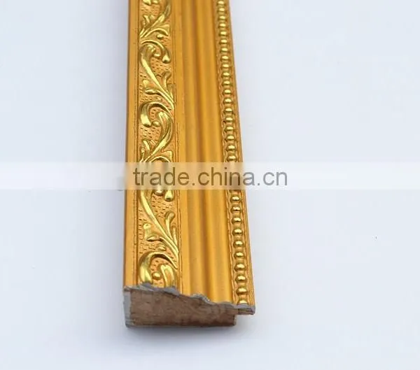 The New Golden Colour Wooden Frame Moulding photo-3