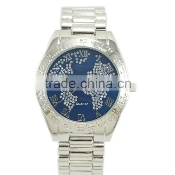 Hot Selling Fashion Design Colorful Map Dials Good Qiality Alloy Bracelet Watches Ladies Women photo-5