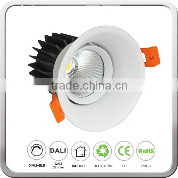 Ceiling LED Down Light 9W 12W With CREE COB Dimmable Downlight Cut Out 90mm photo-2