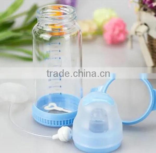 Manufacturing Unbreakable Baby Products Anti Explosion Glass Baby Bottle photo-3