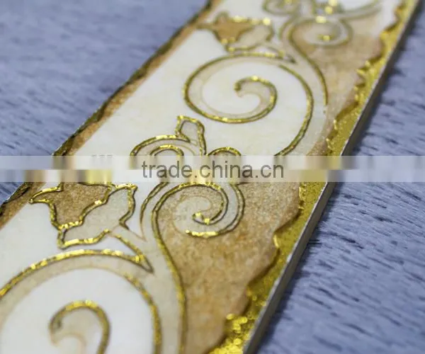 Gilding Listello Ceramic Pencil Border Tiles photo-2