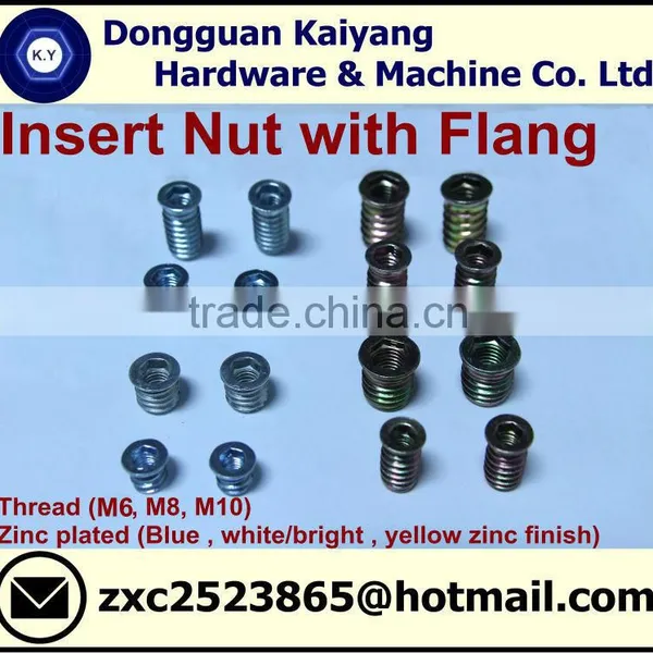 M6 Wood Insert Nut/ Insert Nut With Flange photo-3