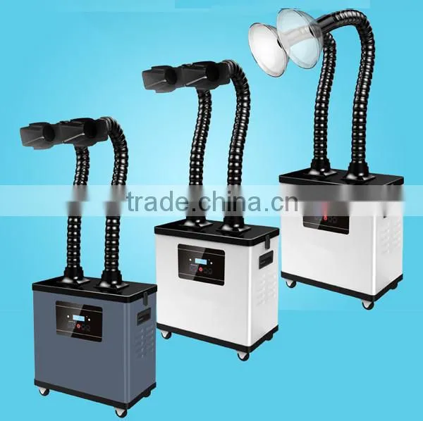 Good Performance Air Filter DX-1002 With OEM Seriver, Fume Extractor With Double Flexible Competitive Price photo-6