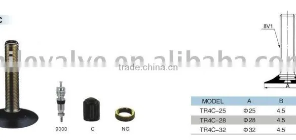 TR4A Bicycle Tire Valve