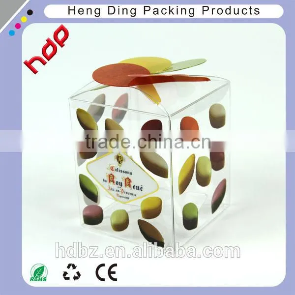 Custom Hot Sale Special Soft Crease Transparent Pvc Cake Boxes Printing photo-3