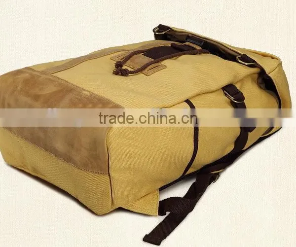 Heavy Canvas Hinking Backpack Outdoor Backpack From China Factory(B203) photo-4