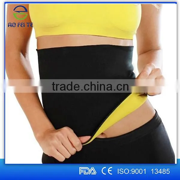 Hot Thermo Sweat Shapers Slimming Belt Sauna Waist Cincher Girdle for Weight Loss Women & Men photo-4