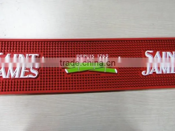 Personalized Soft Cheap Rubber Pvc Silicone Bar Mat photo-3