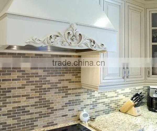 Kitchen Storage Furnitue, Tile White Solid Wood Kitchen Cabinet photo-5