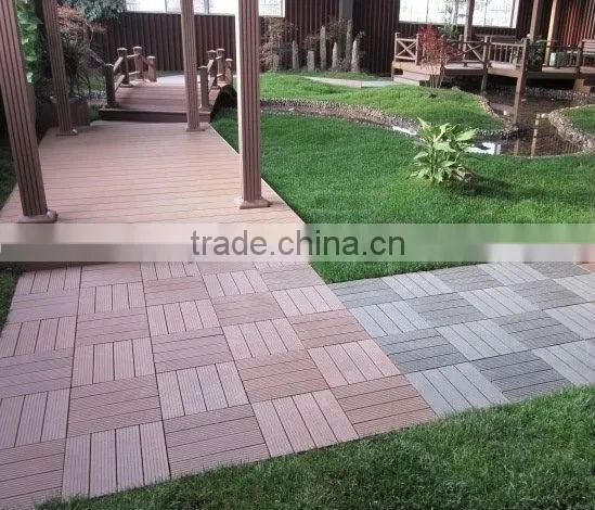 30x30 Wpc Wood Plastic Composite Tiles photo-6
