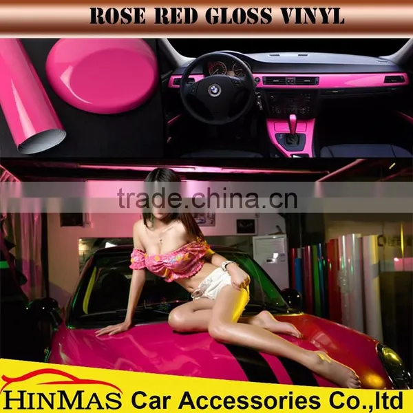 Exellent Quality Gloss Self Adhesive Material Vinyl Wrap For Motorcycle Wrapping