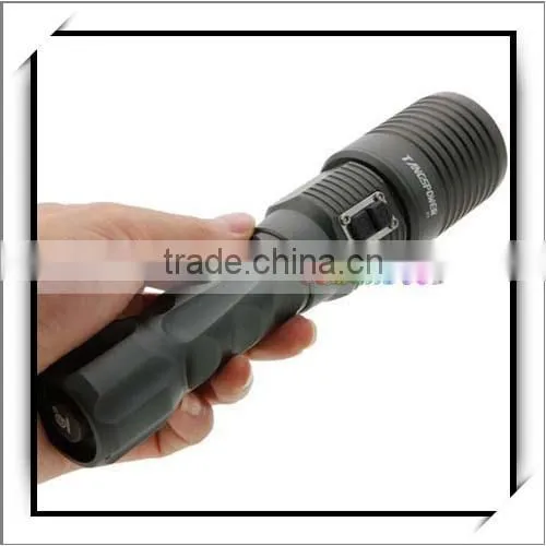 For TangsPower X3 8W 4.2V XML-T6 Aluminum 1200LM High Power LED Flashlight photo-2