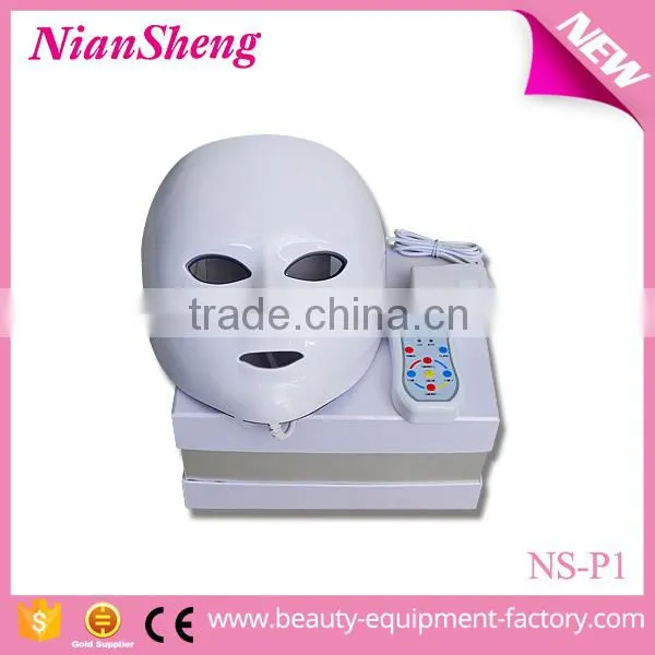Medical Led Light Source Collagen Facial Mask Blue