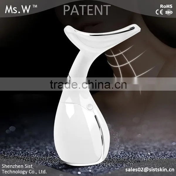 Mini Handheld Ionic Hot Sale Best Manual Electric Neck Massager With USB Chargeable Cable photo-2