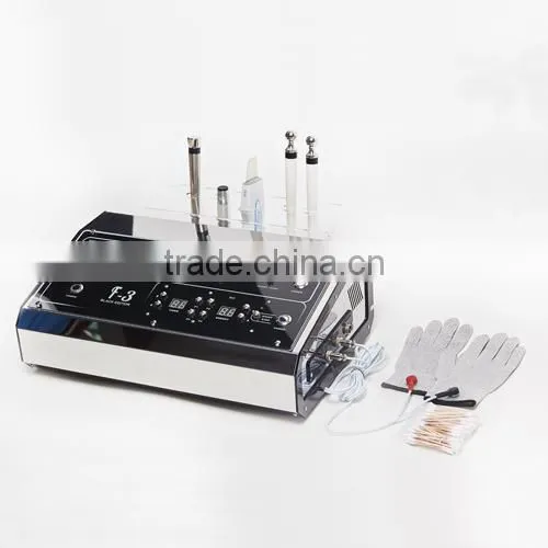 Multifunction Beauty Machine: (Ultrasonic Scrubber + Needle-free Mesotherapy + Microcurrent Therapy) - Alvi Prague F-3 photo-2