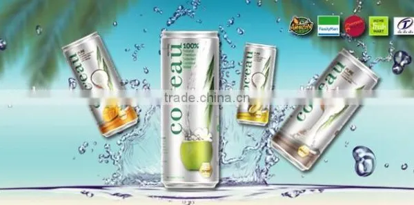 Best Selling Canned Coconut Water 100% 310 ml photo-2