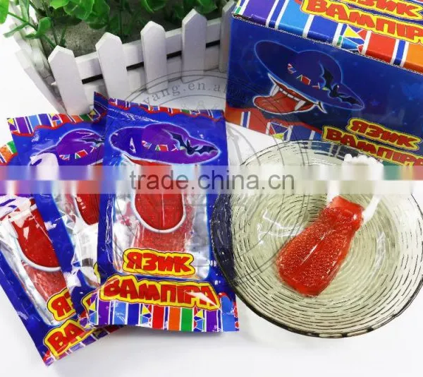 Halal Tongue Candy Jellies Gummy Sweets With Devil Teeth photo-4