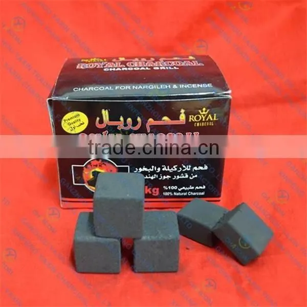 Cubic 2.5*2.5*1.5cm Price of Charcoal Smokeless Charcoal photo-2