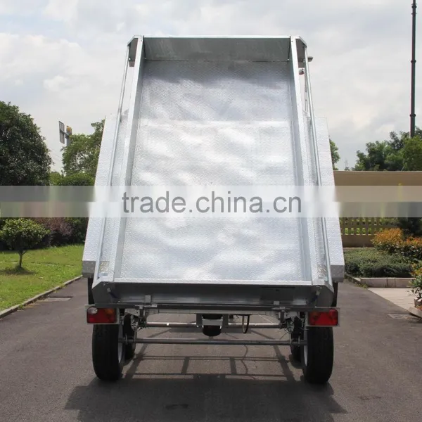 Galvanised 10x6 Tandem 3 Ton Hydraulic Tipper Tipping Box Trailer(Brand New Farm Uses) photo-3