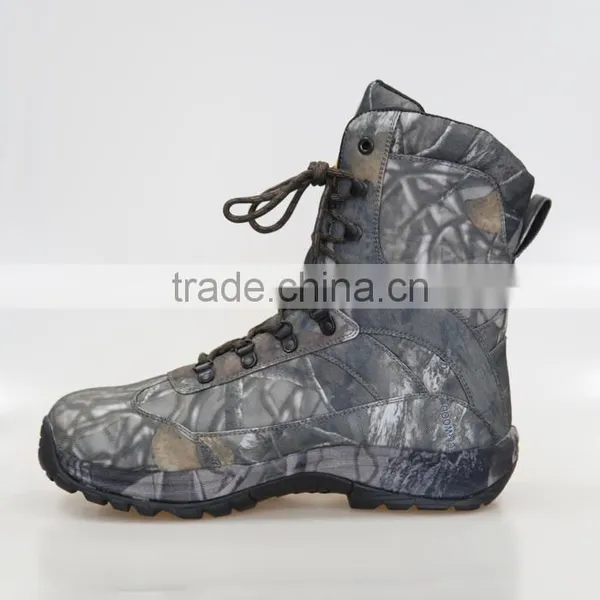 Mens Camouflage Water-resistant Hunting Boots photo-3