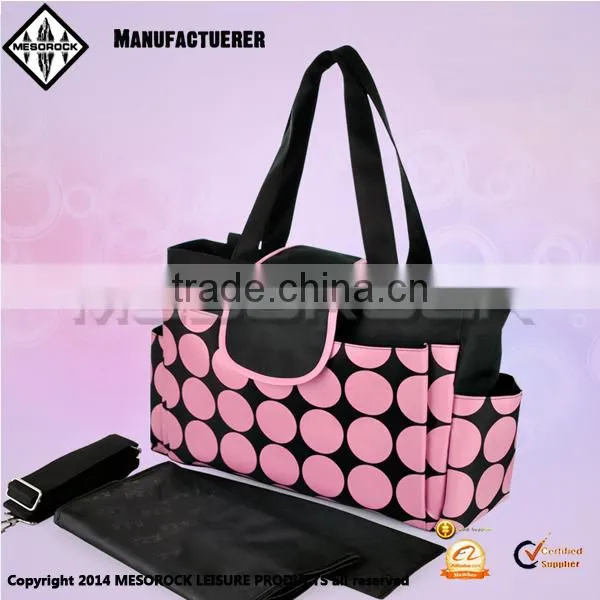 Wholesale Custom Hand Bag Nappy Mummy Bag Baby Diaper Bag photo-3