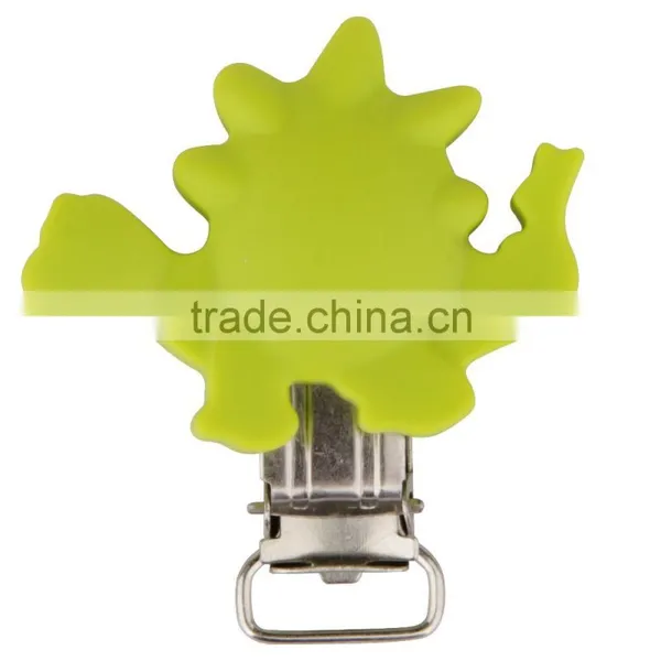 Mixed Shape Rubber Baby Pacifier Chain Clamp photo-3