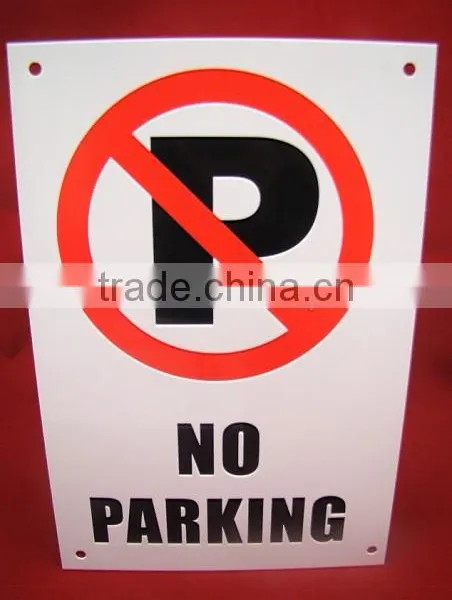 no Passing Plastic Sign photo-2