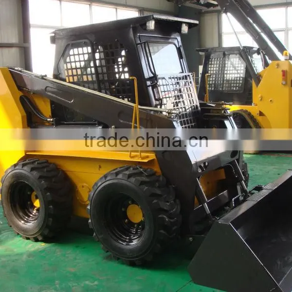 Skid Steer Loader(1050kg+75hp+0.55m3+Imported Hydraulic System+Closed Cabin)