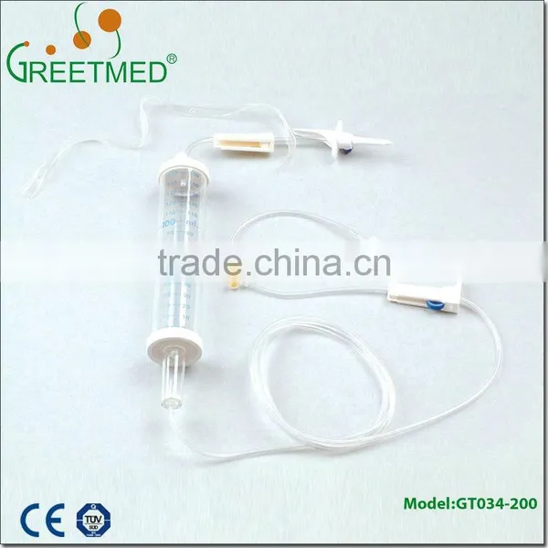 Pvc Tube Pediatric Infusion Set With Burette photo-4