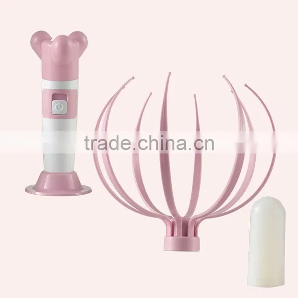 Factory Supply 3 in 1 Multifunctional 9 Claws Head Massager photo-6