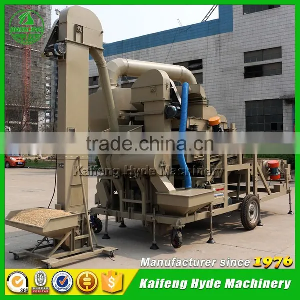 10ton Mobile Combine Flax Seed Cleaning Machine photo-4