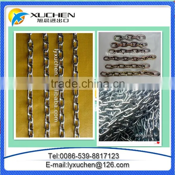 Linyi Factory Ordinary Mild Steel Iron Link Chains photo-6
