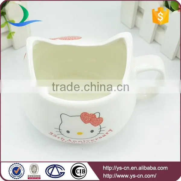Cute Red Hello Kitty Creative Ceramic Cup Wholesale photo-4