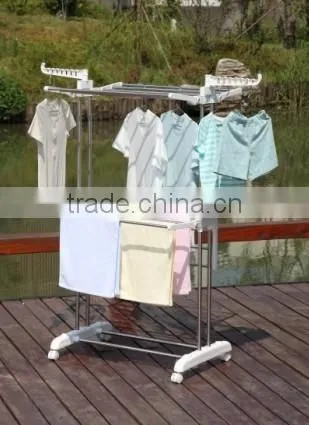 Vivinature Foldable Compact Storage Drying Clothes Rack System photo-2