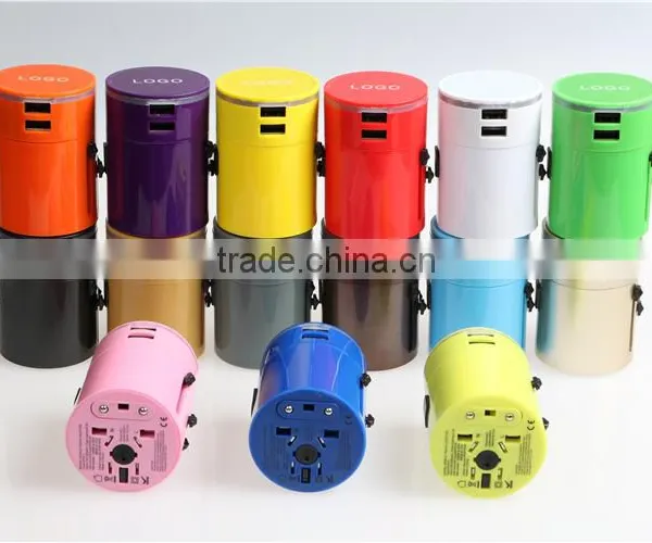 SYW-11 Wedding Door Gift New Idea Multifunctional All in One USB Travel Adapter Adaptor Plugs photo-5
