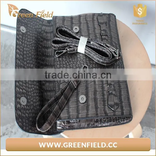 Full Grain Genuine Leather Clutch Bag Women Ladies Clutch Purse photo-4