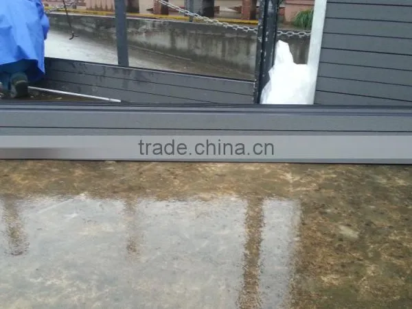 Weather Resistant Wpc Fence for Outdoor Decorative Garden Fencing in Europe Style,180*180cm Fence Panels,better Than Pvc Fence photo-6